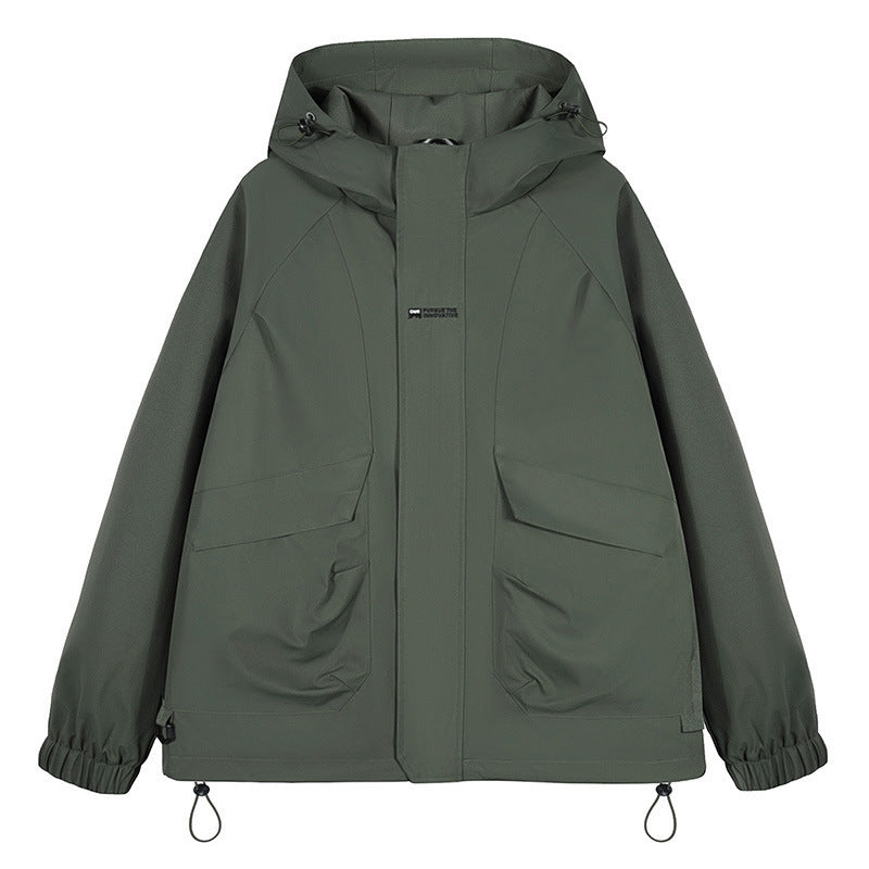 Outdoor Casual Sports Hooded Windproof Jacket