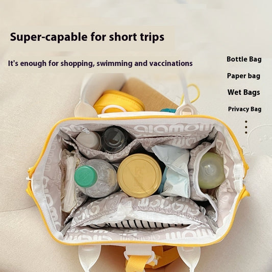 Multifunctional Shoulders And One Shoulder Portable Large Capacity Mother And Baby Go Out Baby Bag