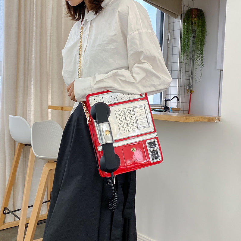 Creative Digital Phone Messenger Bag Spoof