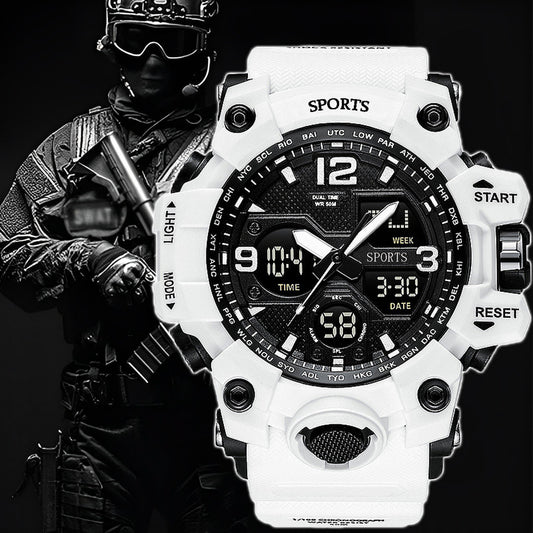 Male Student Multi-functional Youth Leisure Sports Fashion Electronic Watch
