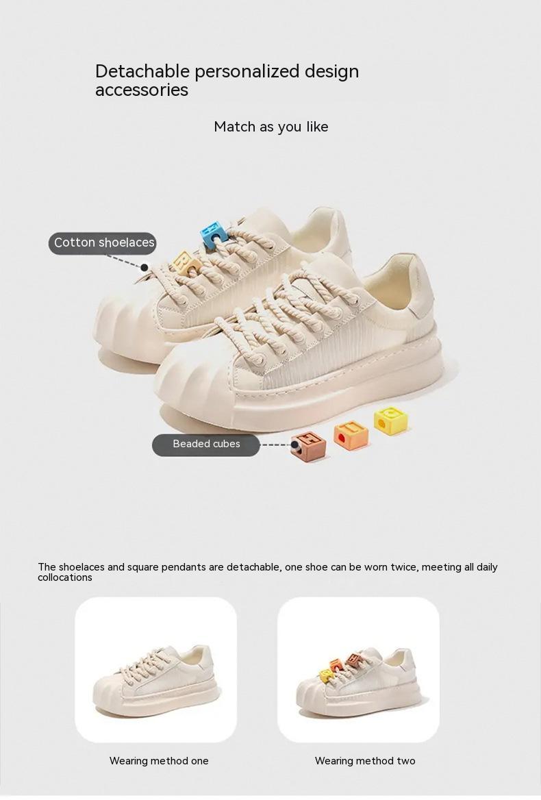 New Shell Toe Breathable Versatile Casual Sneakers Couple Style