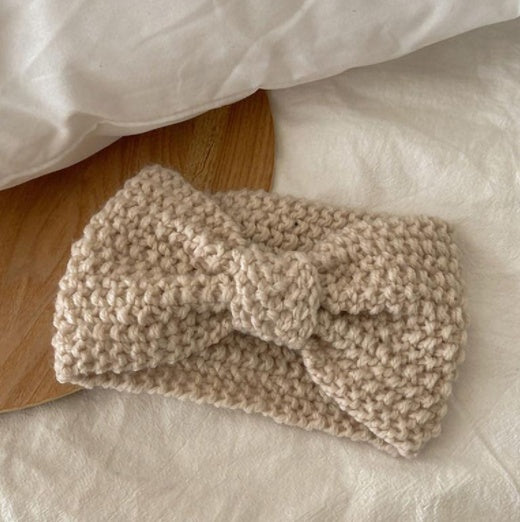 Wool Wide Brimmed Headband Hat Headwear Autumn And Winter Warm Headscarf
