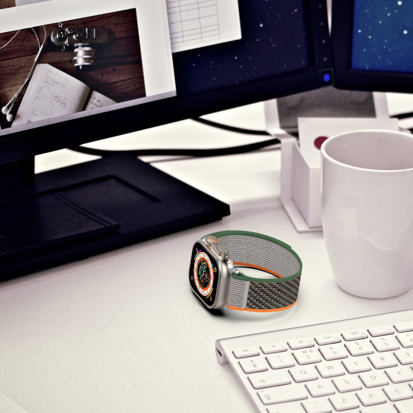Wild Loop Nylon Strap Flat Interface