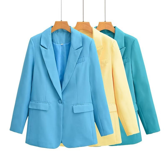 European And American Bag Buckle 3-color Suit Coat Suit