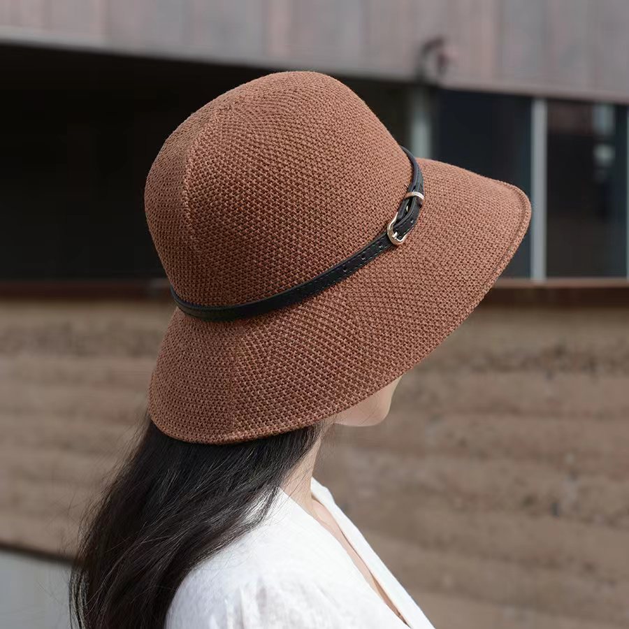 Women's Sunshade Sunscreen Thin Fashion Outdoor Straw Hat