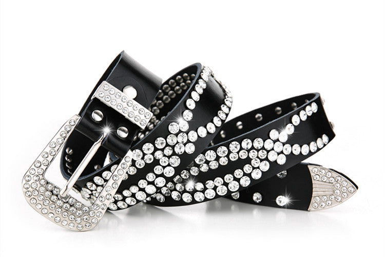 Belt Buckle Rivet Mid-heel Martin Boots