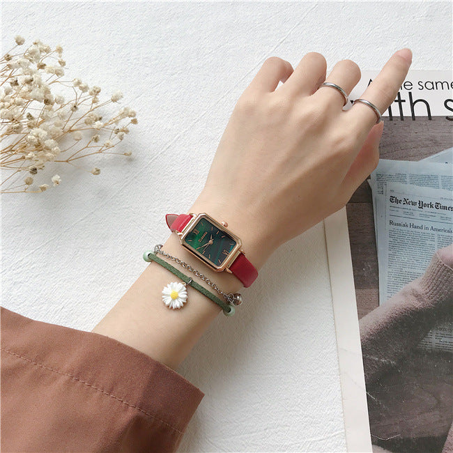 Nordic Light Luxury Minority Women's Simple Temperament Fashion Small Watch