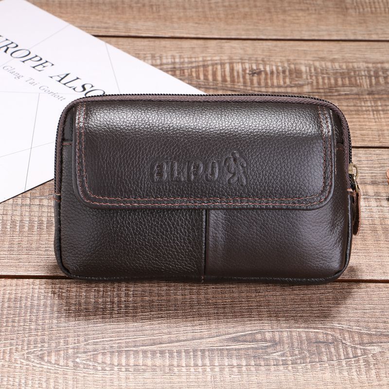 New type of hot selling men's 6 size belt and leather belt multifunction leather handbag handbag