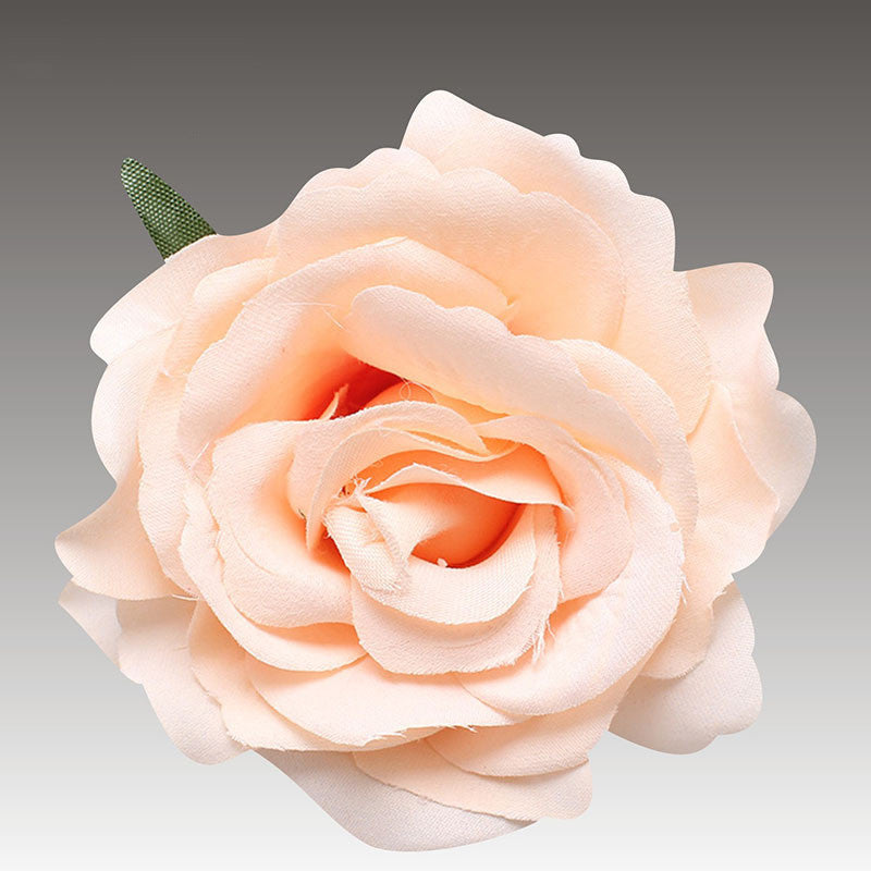 Simulation Of Wealth, Roses, Hairpin, Party, Cloth Art Headdress