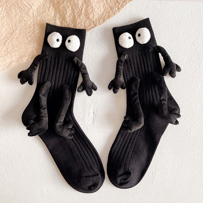Cute Plush Doll In Tube Socks JK Is Thin Pure Cotton Pile Pile Short Boots Couple