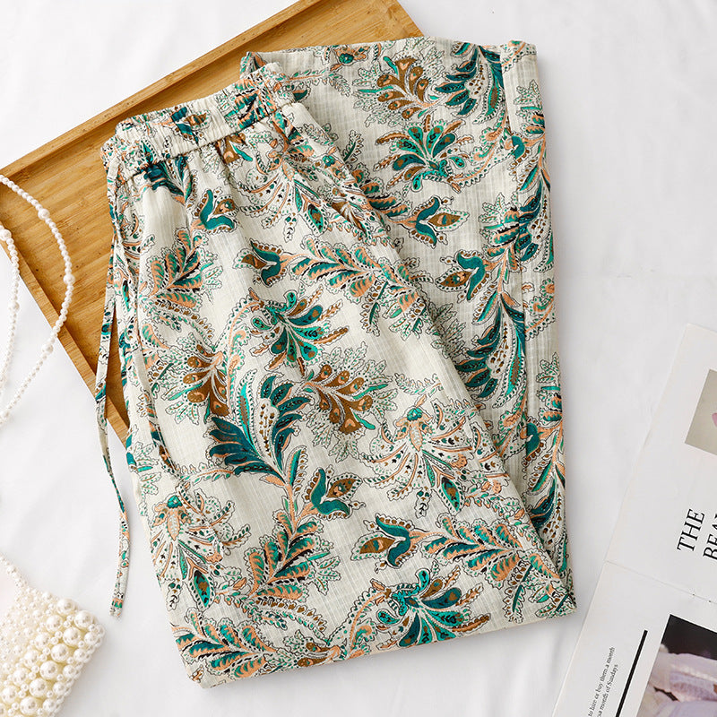 Womens Casual Versatile Wide Leg Pants