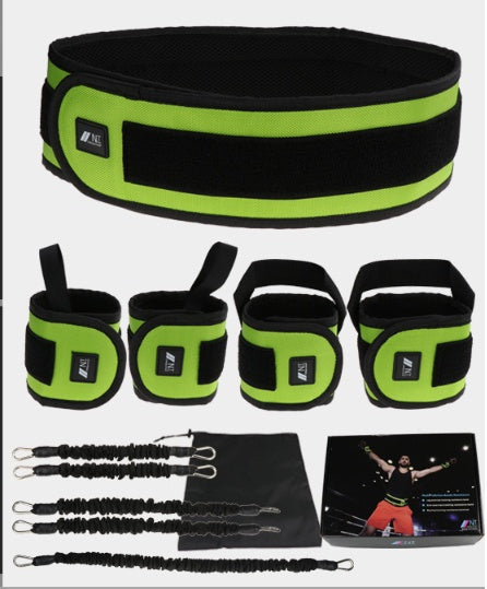 Leg squat, boxer, wrestle training, bouncing rope, volleyball, basketball, tennis, elastic rope