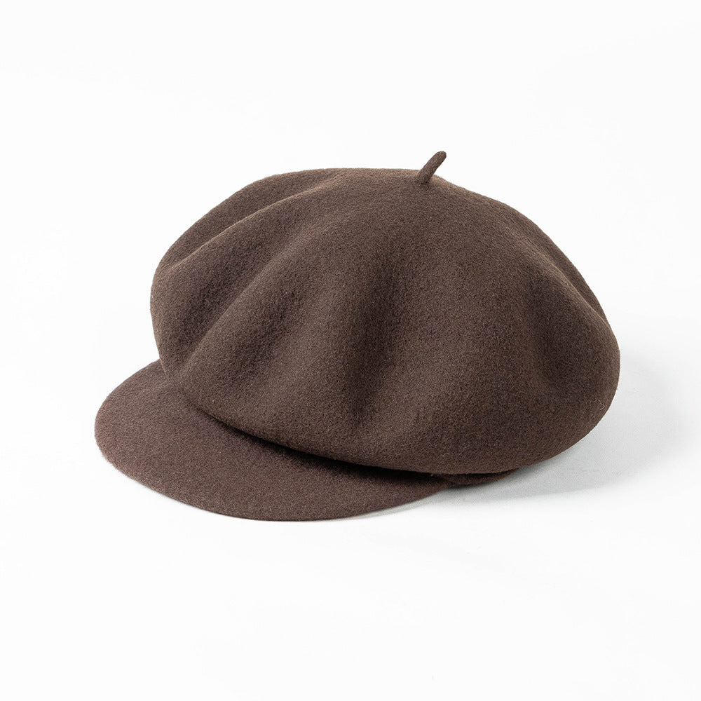 Korean-style New Fallwinter Fashionable Casual Wool Beret
