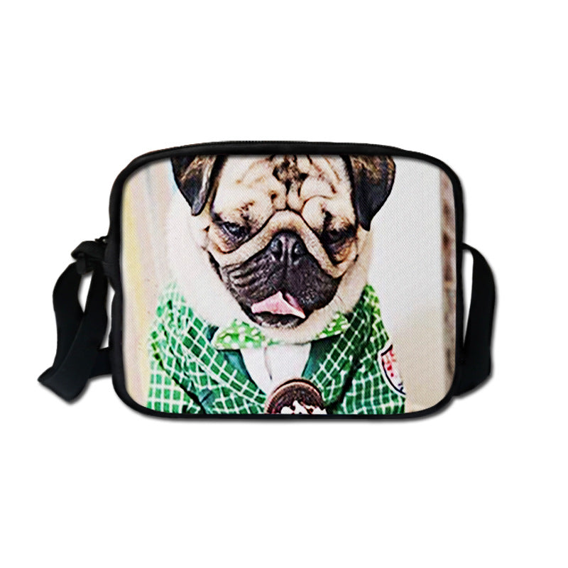 Baggy One Shoulder Schoolbag Messenger Bag