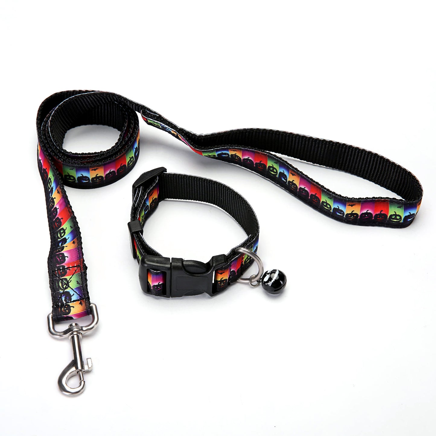 Dog Collar Traction Rope Traction Suit Pet Bell Collar
