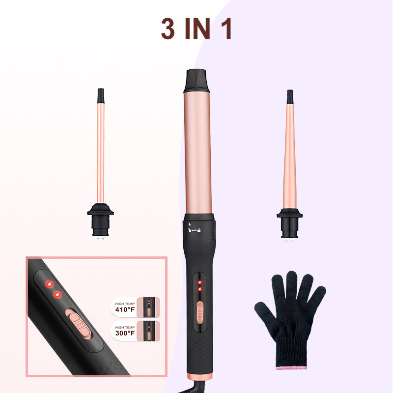 All-in-one Three-tube Water Wave Hair Curler