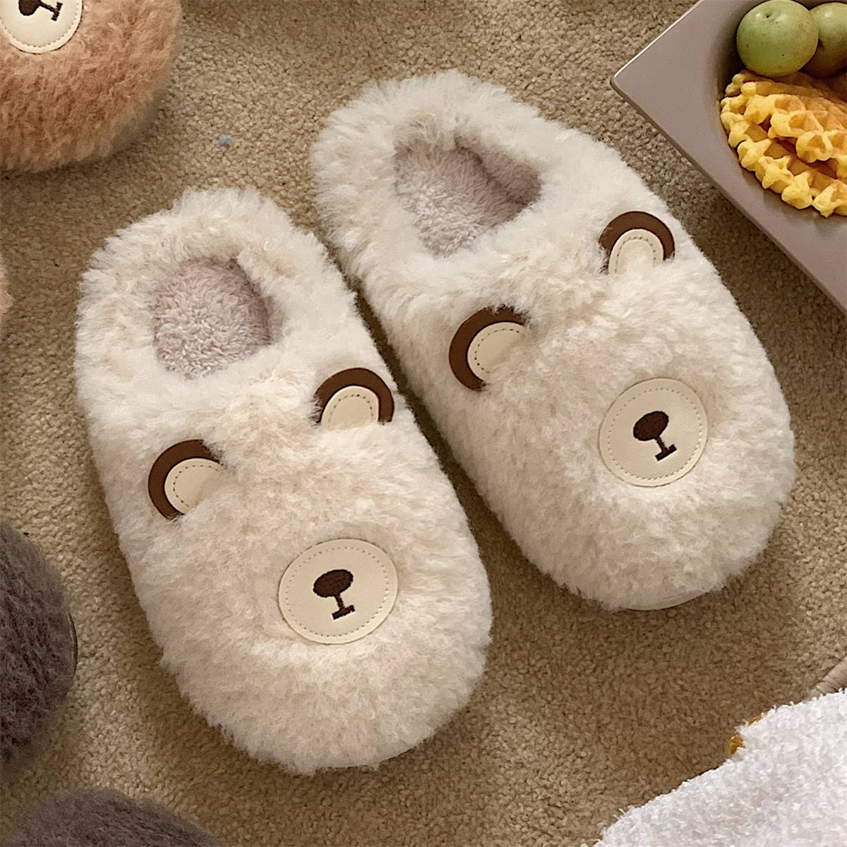Cute Animal Slippers Girl Fashion Home