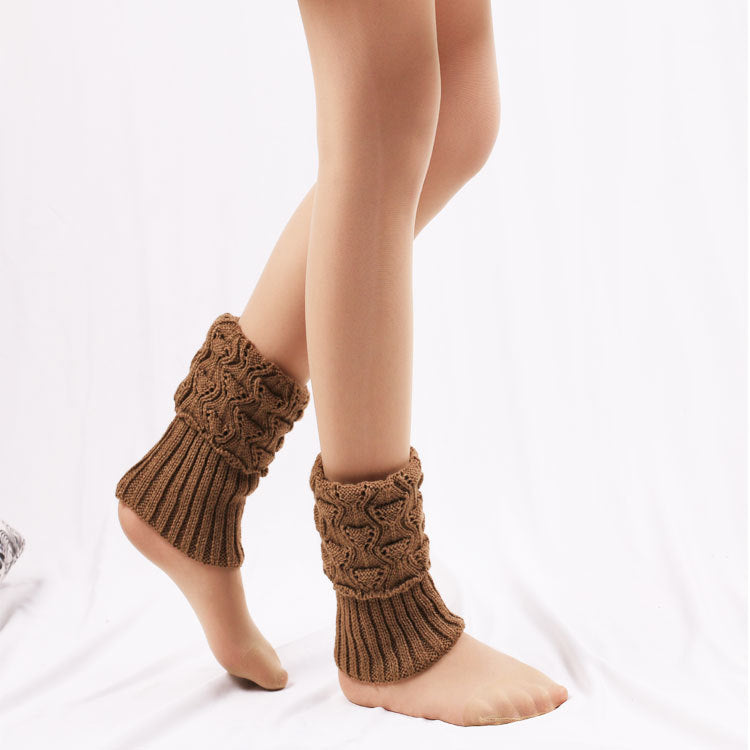 Hollow leg boot cover woolen leg cover warm decoration