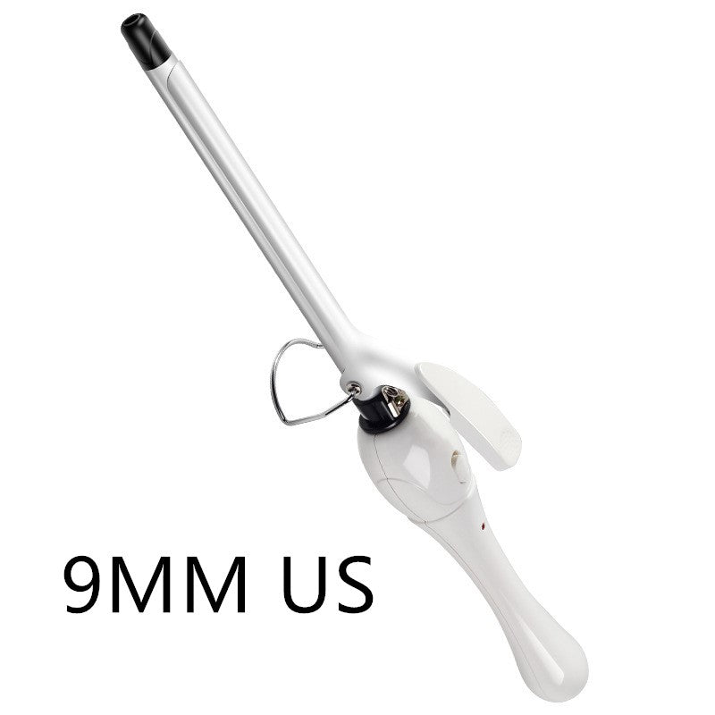 Bangs instant noodle wool curling iron teddy white