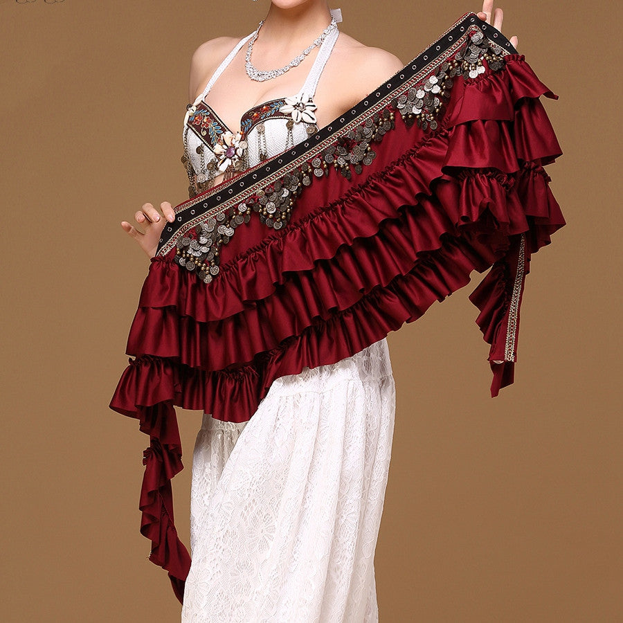 Belly Dance Waist Chain Retro Copper Coin Hip Towel Loud And Long