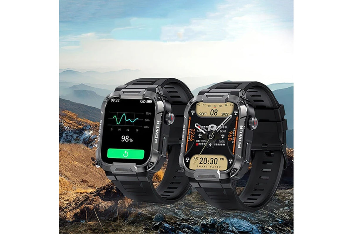 Health Tracker Rugged Smart Watch