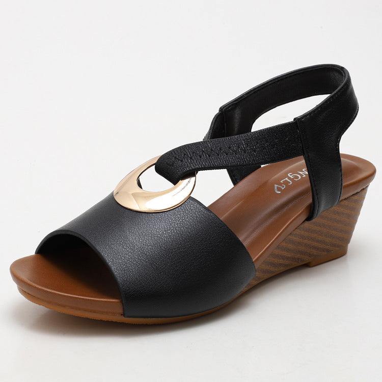 Women's Comfortable And Fashionable All-match Wedge Platform Sandals