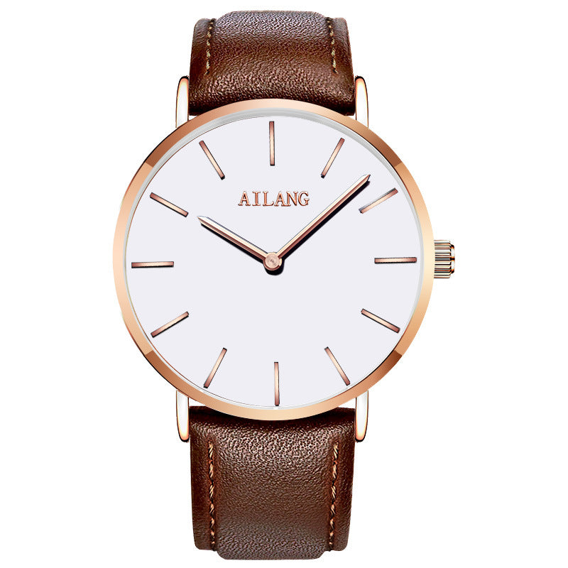 Quartz Watch Simple Men's Watch