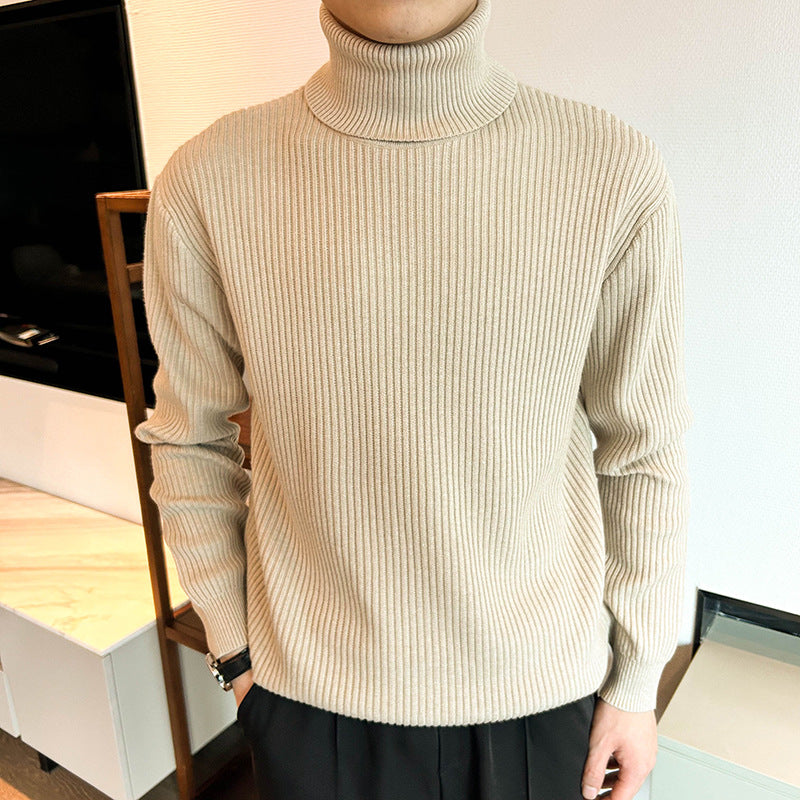 Trendy Loose-textured Knit Hoodie