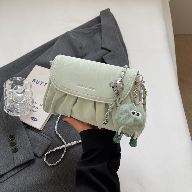 Specialdesign Plisseret Sky Taske Dame Enkel
