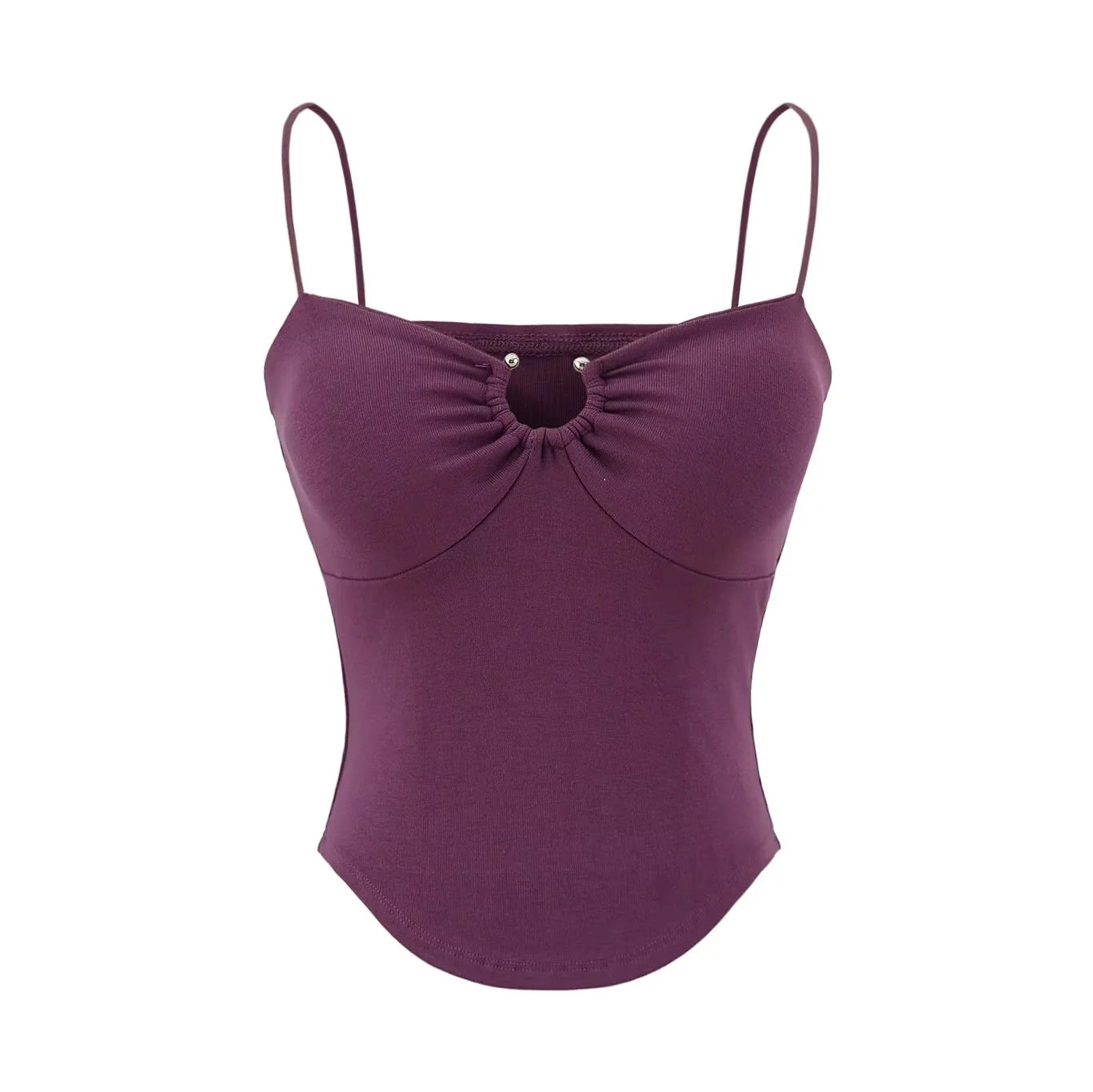 American Hot Girl Style U-neck Midriff-baring Camisole Women