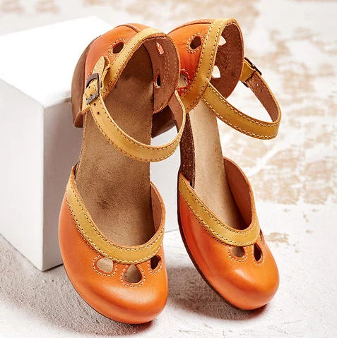 Hollow sandals
