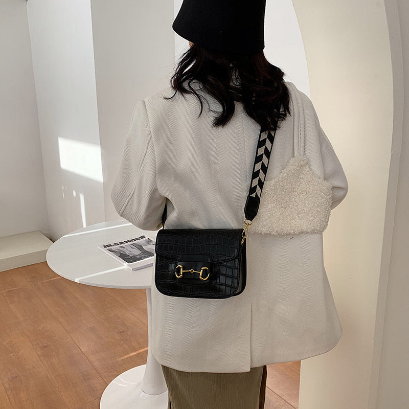 Mode Retro Vild Dame Enkel Skuldertaske
