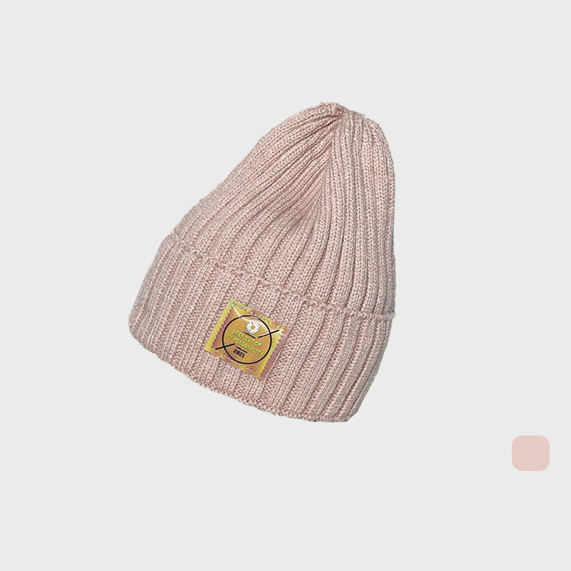 Knitted Autumn And Winter Wool Hat Thin