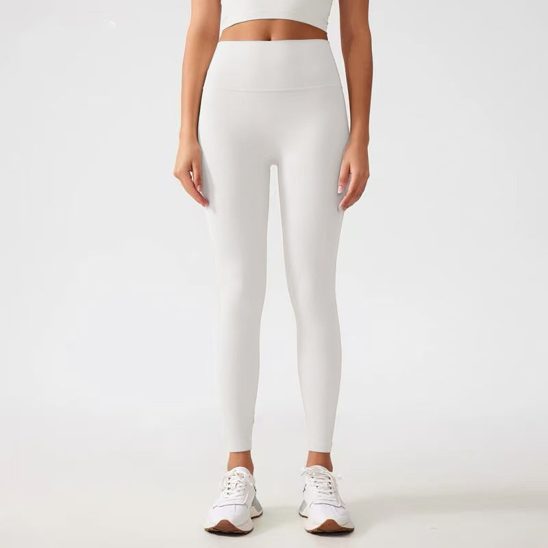 Long Hip Raise Shaping Fitness Waist Slimming Yoga Trousers For Women