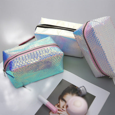New Korean laser waterproof cosmetic bag