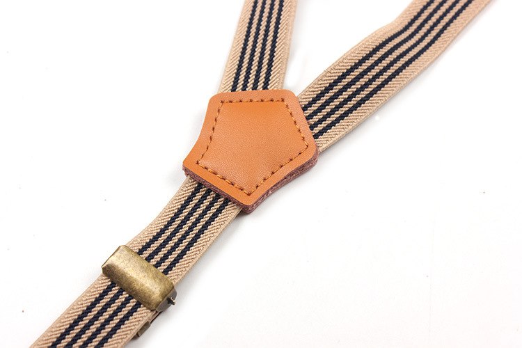 Bib stripe straps straps double shoulder straps men and women elastic elastic suspenders