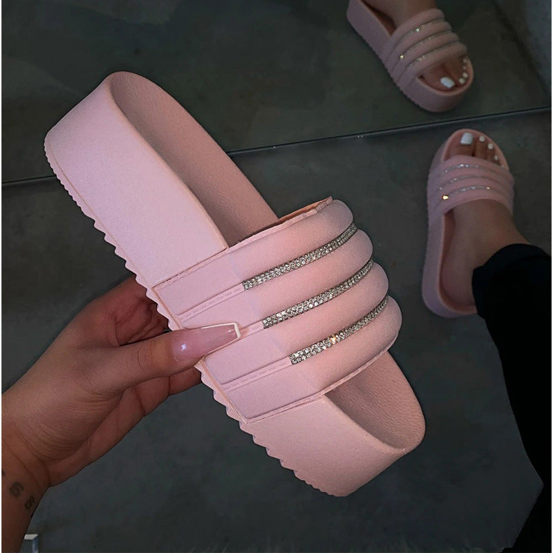 Sommer plus-size udenrigshandel damesko platform