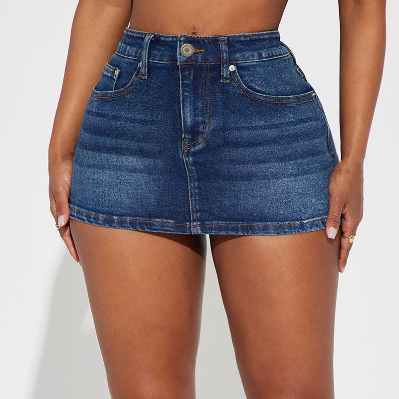 Amazon New Stretch Denim Skirt