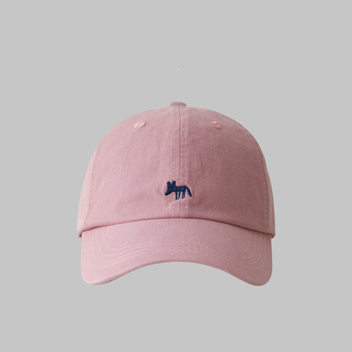 Embroidered Fox Baseball Hat For Men And Women