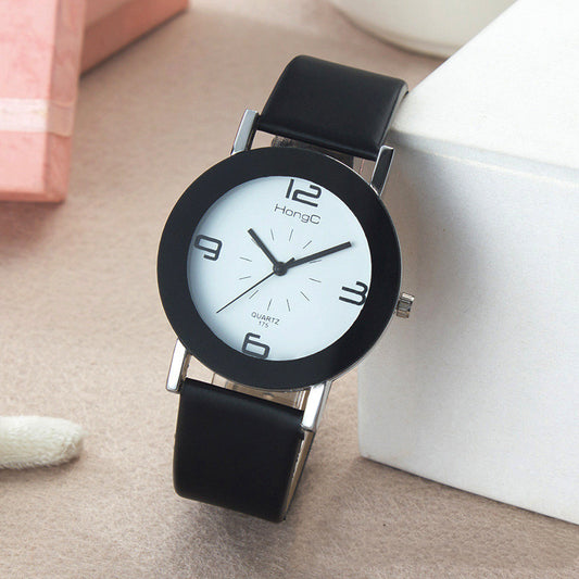 shopee Quartz Couple's Watch Simple White 175