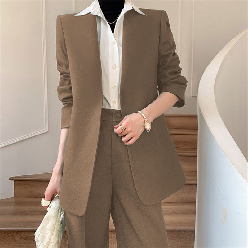 Womens Stylish British-Style Casual Street-Chic Outfit