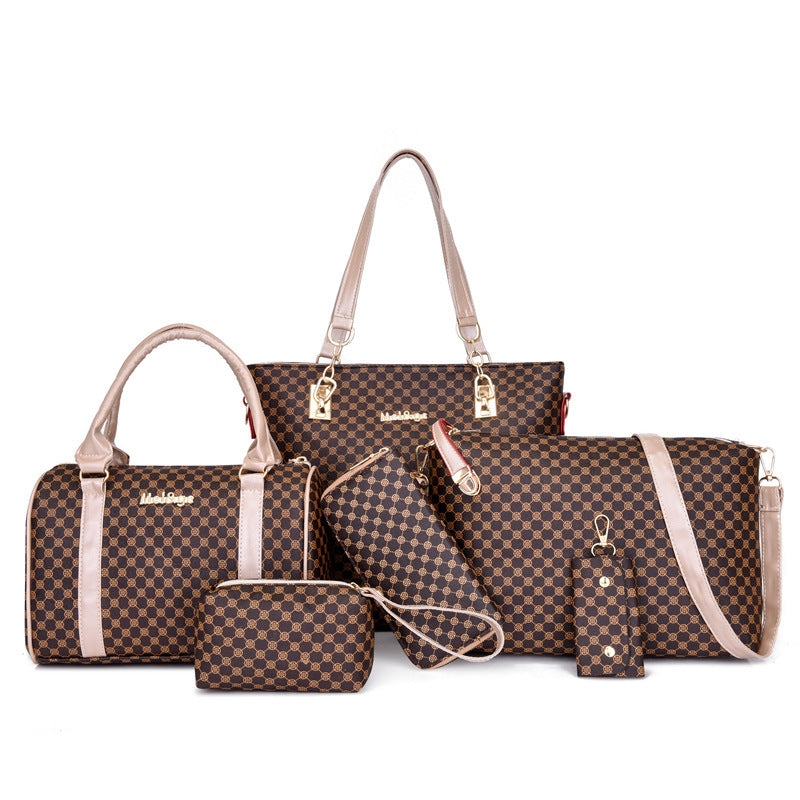 Fashion Six-Piece Mother Handheld One Shoulder Messenger Bag