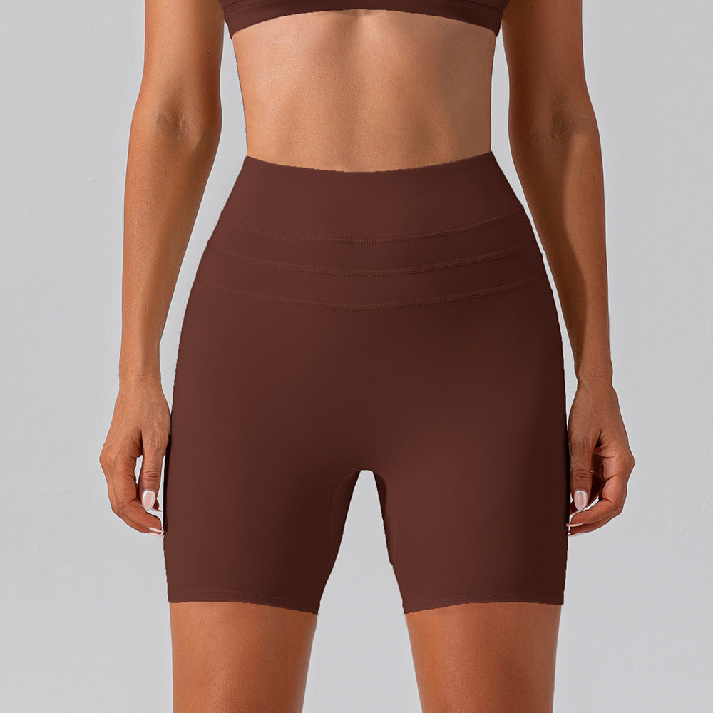 Stretch Nude Feel Yoga Pants Tight Fitness Running Training Workout Pants
