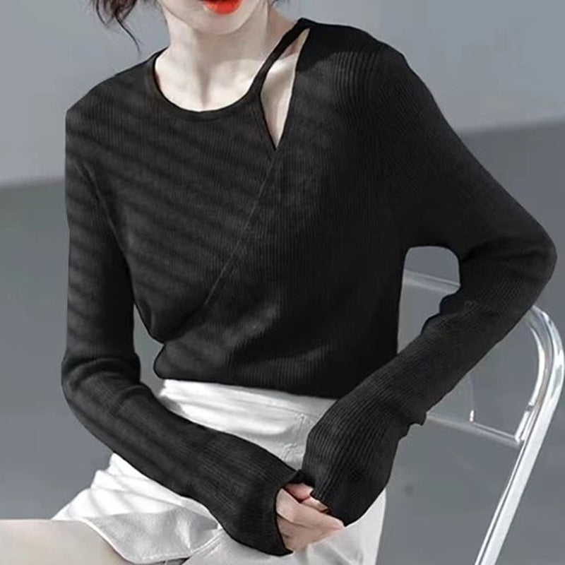 Design Sense Niche Slim Bottoming Shirt Inner Wear Sweater