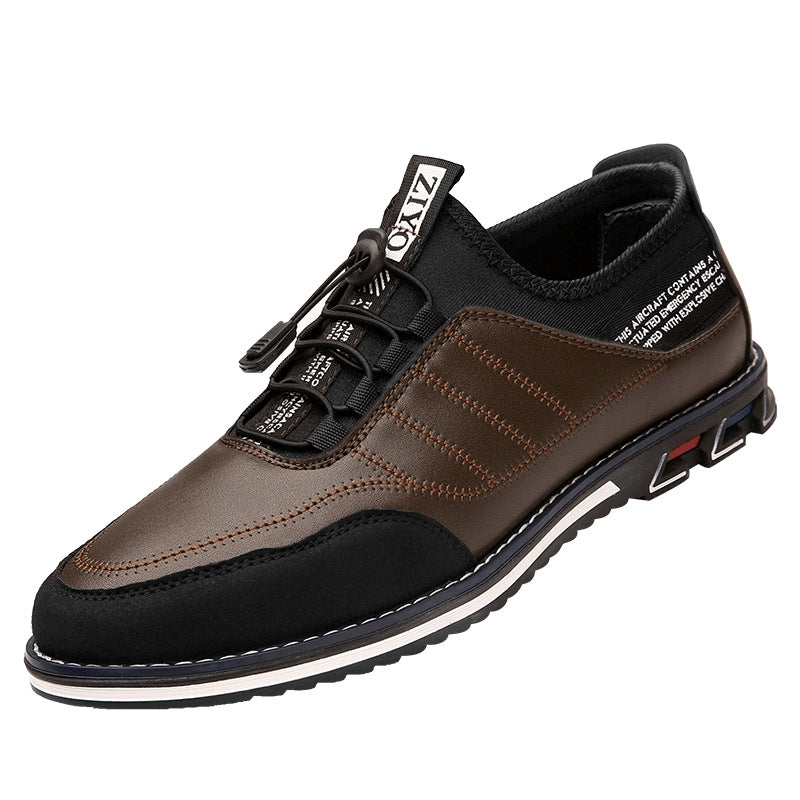 British Fashion Casual Business Dress Round Toe Shoes