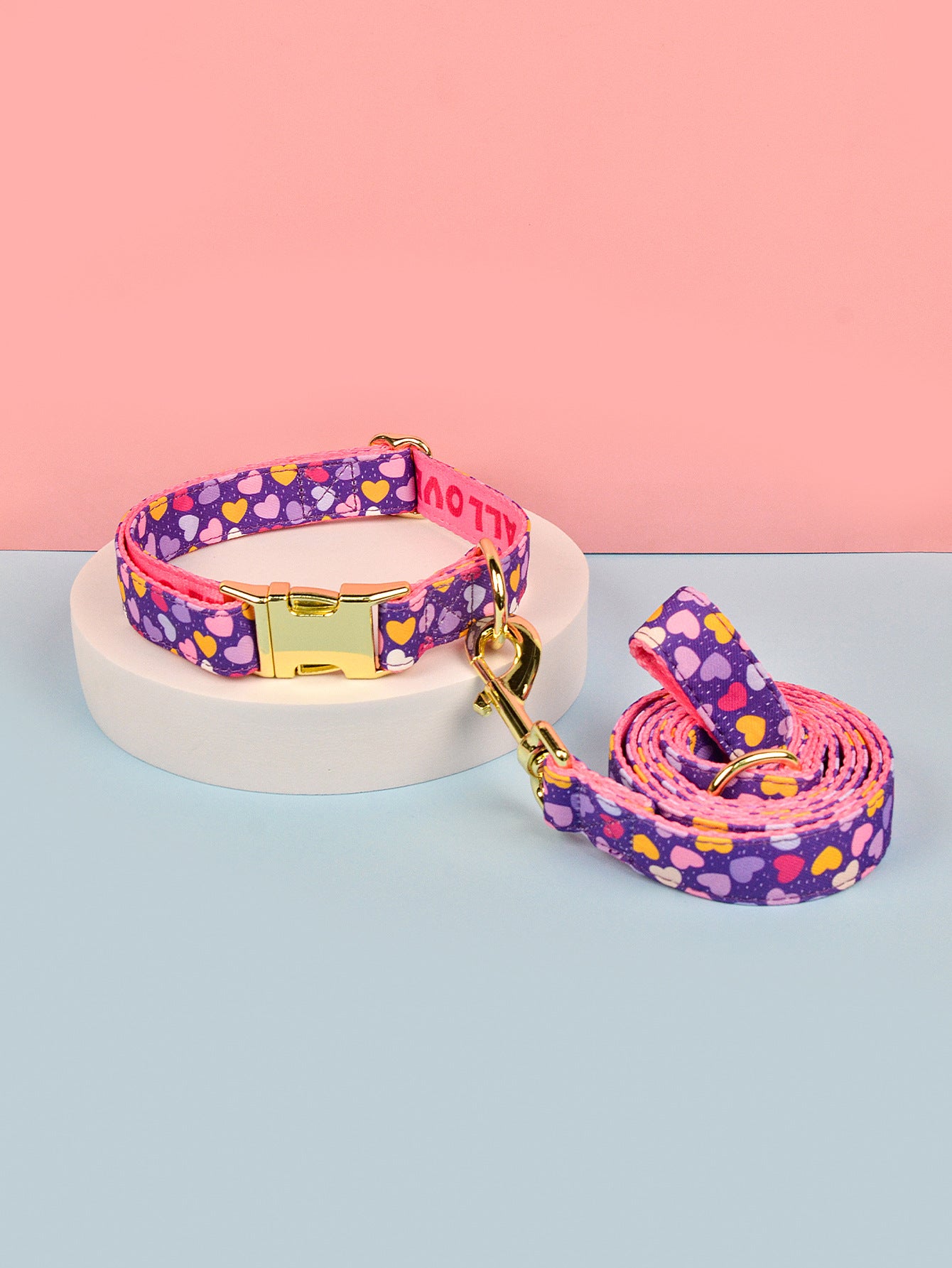 Heavy Industry Double-sided Pet Cat Dog Collar Haulage Rope Package