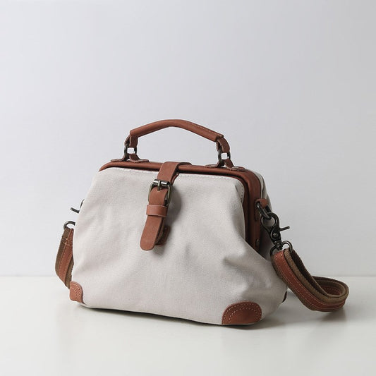 Retro forest women's canvas bag