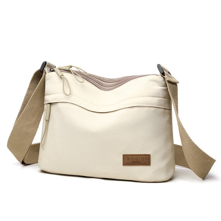 Women's Nylon Cloth Multi-functional Waterproof Shoulder Messenger Bag