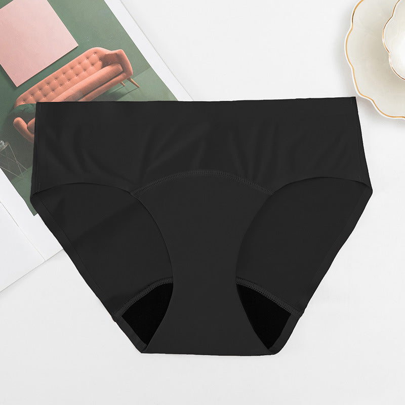 Women's Fashion Casual Seamless Ice Silk Physiological Underwear