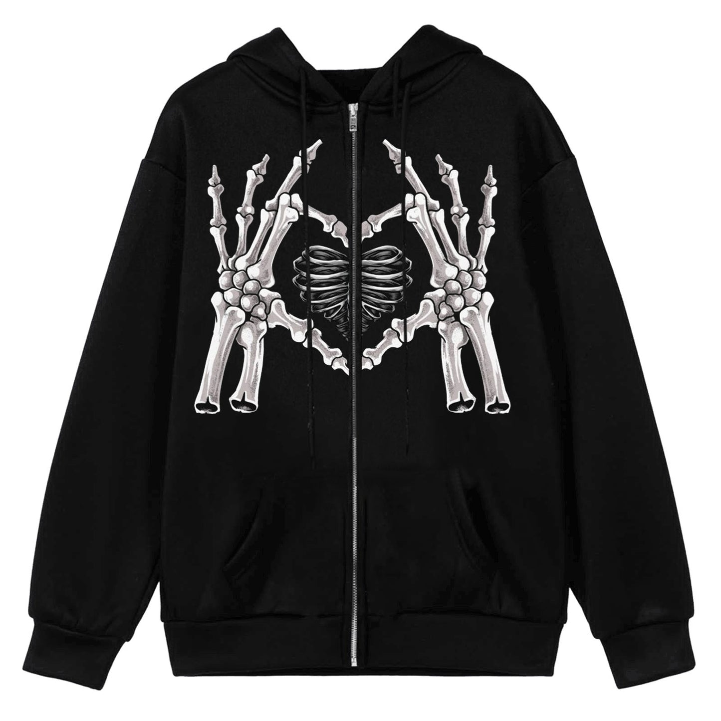 Halloween Women's Casual Fashion Butterfly Hot Drill Hoodie